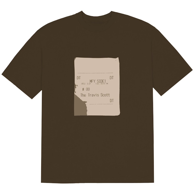 Travis Scott x CPFM 4 CJ Grill Slip T Shirt Brown Men s FW20 US