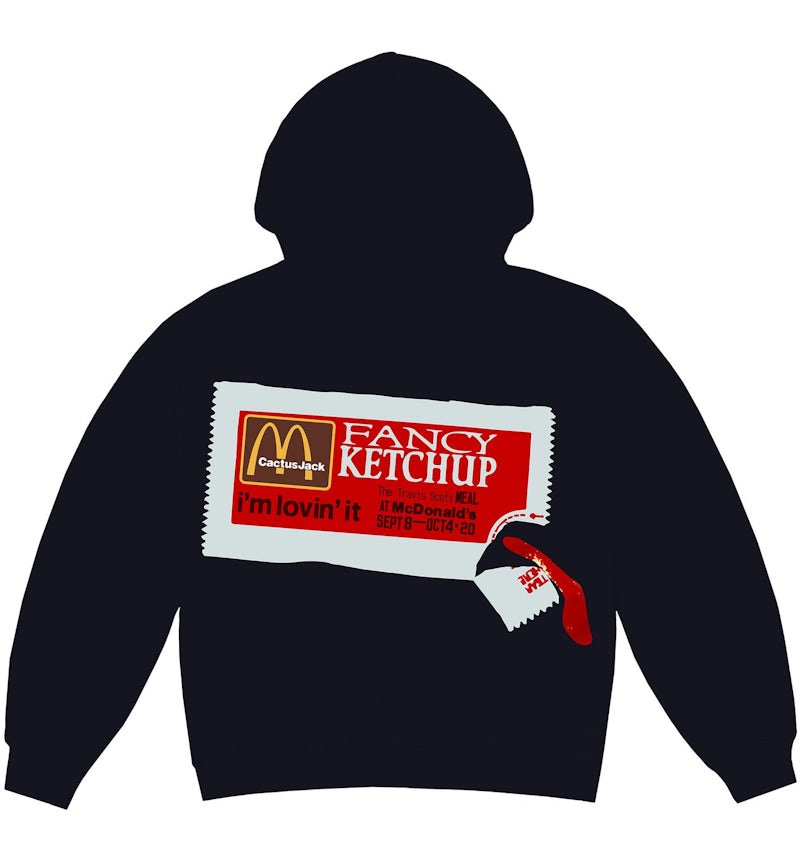 Travis Scott x CPFM CJ Ketchup Hoodie Black Men's FW20 US