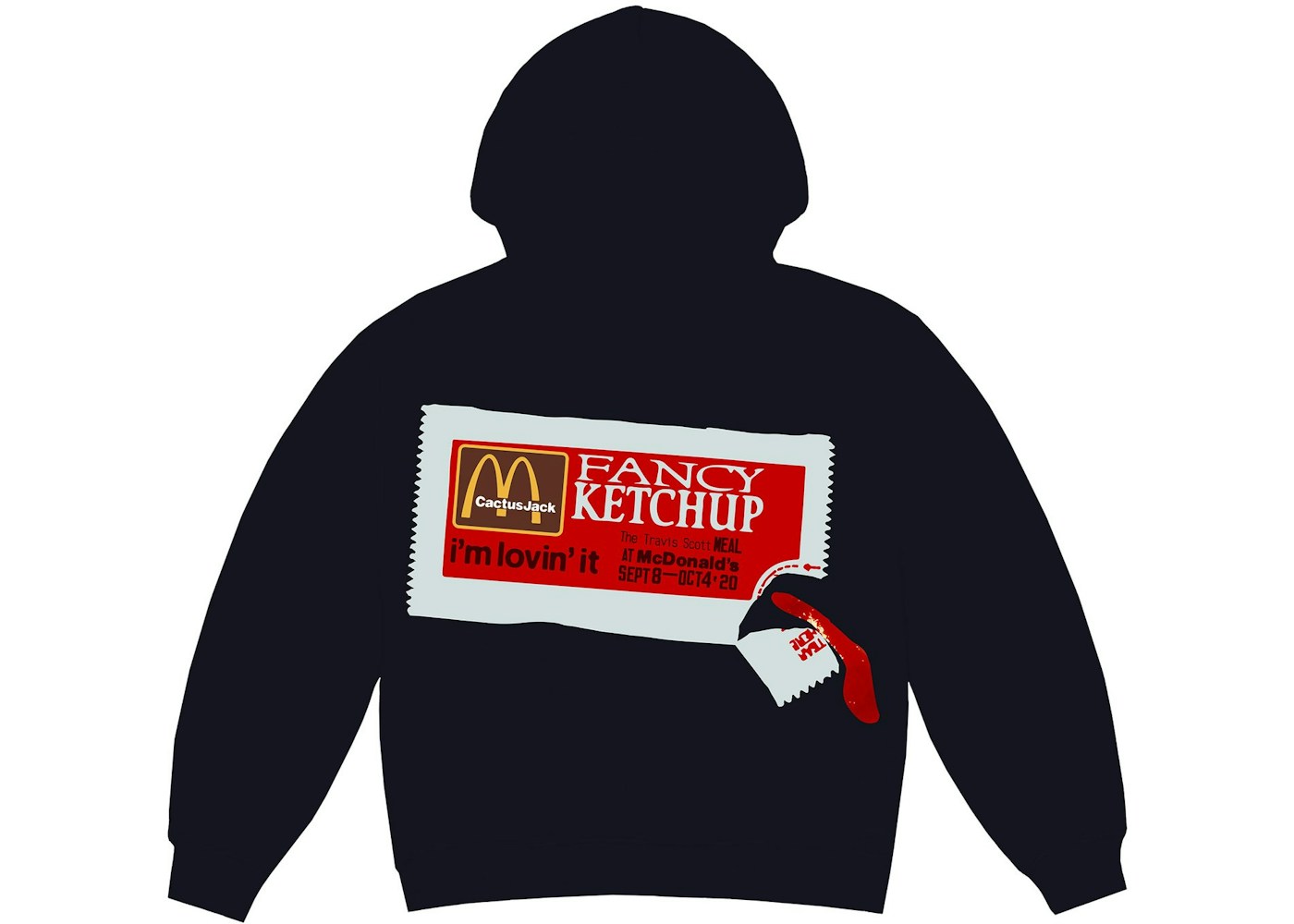 Travis Scott X Cpfm 4 Cj Ketchup Hoodie Black Fw