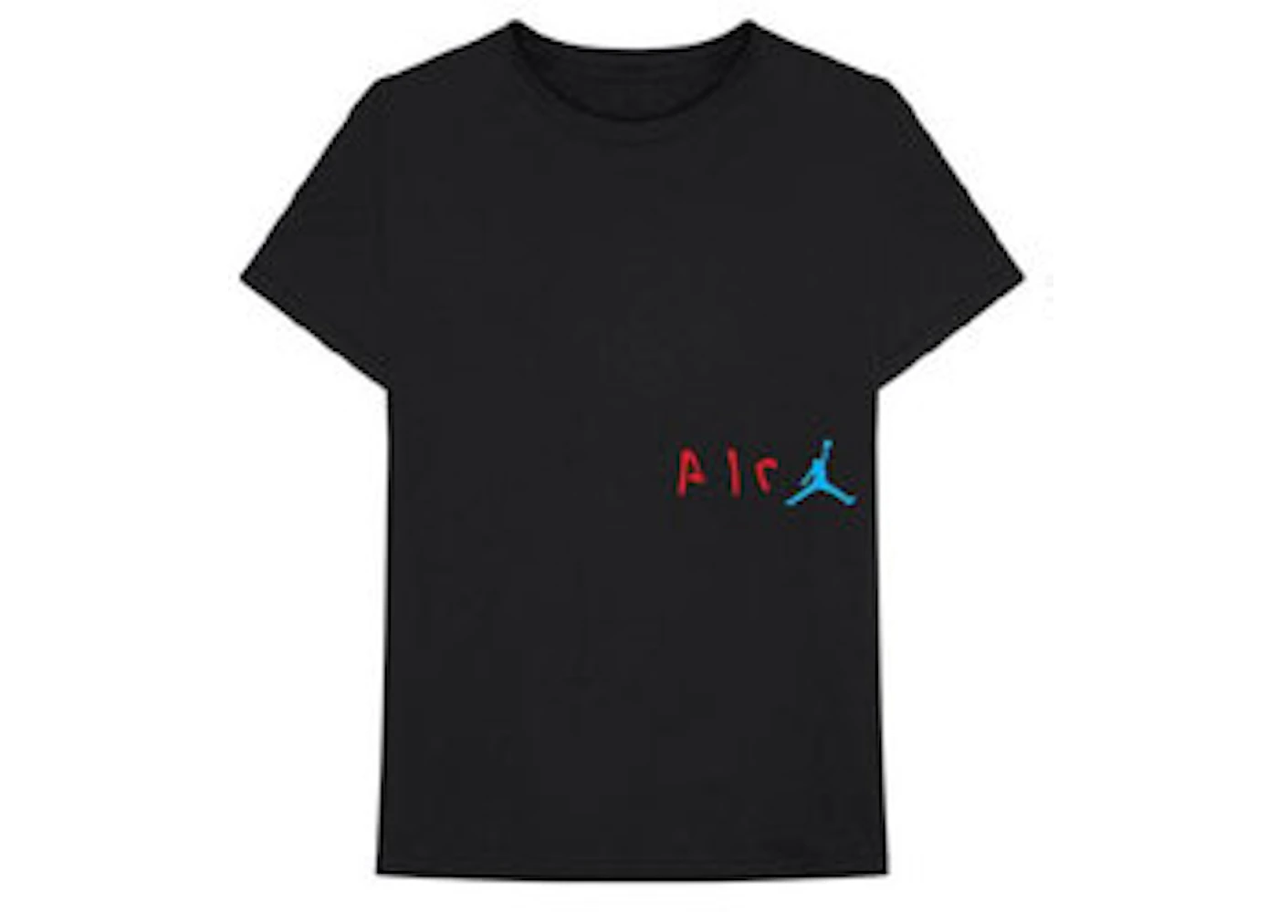 Travis Scott x Jordan Air Cactus Jack Tee Black Men s SS18 US