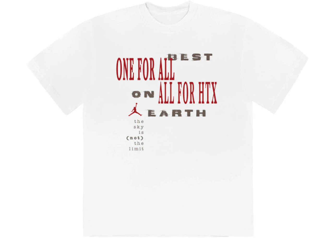 Travis Scott x Jordan Best On Earth T-shirt White