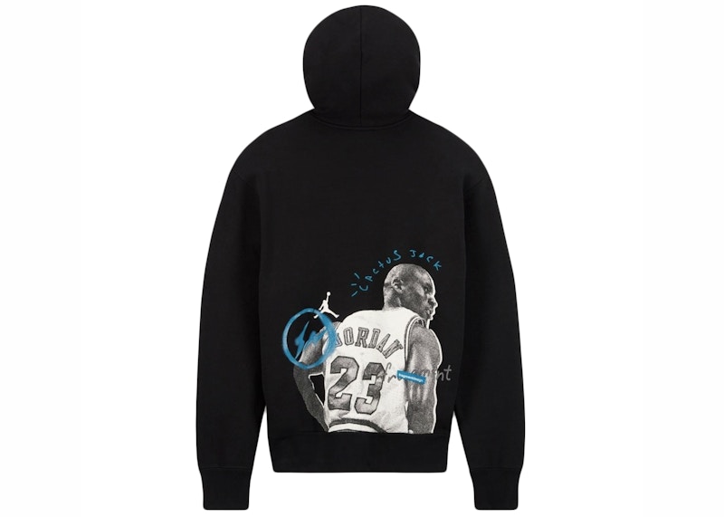 Travis Scott x Jordan x Fragment Hoodie (Asia Sizing) Black Men's