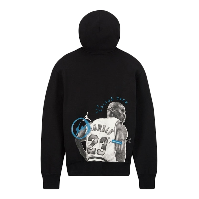 Jordan x fragment 2025 image pullover hoodie black