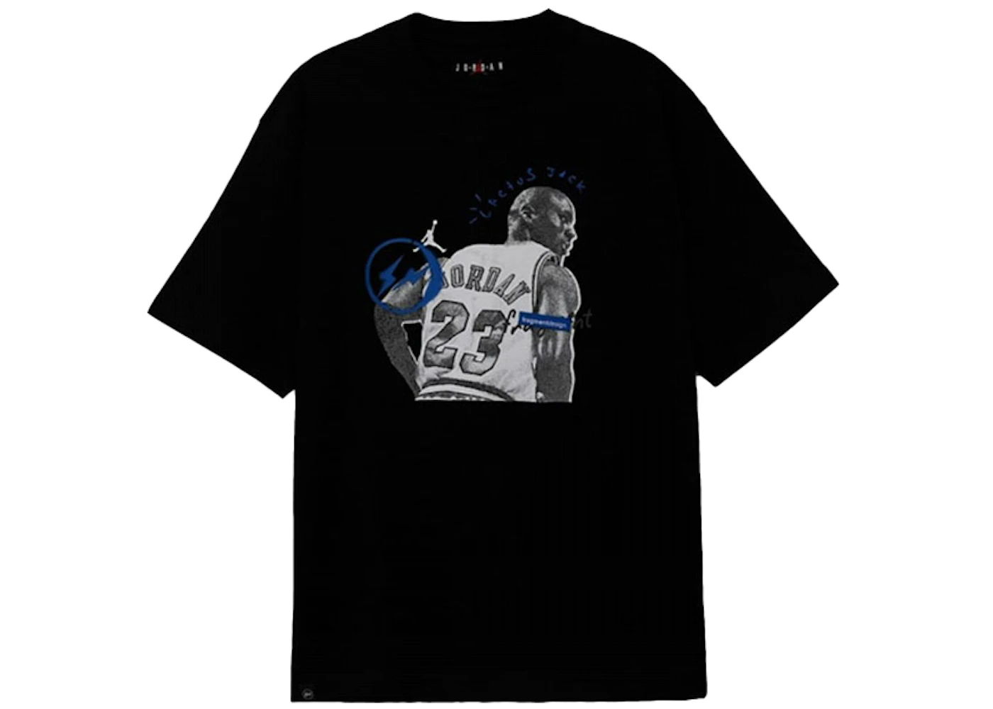 deep cat Lyricist Travis Scott x Jordan x Fragment T-shirt Black - SS21 Men's - US