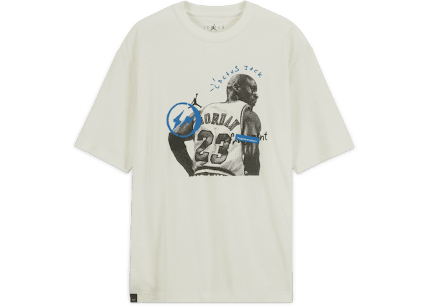 Travis Scott X Jordan X Fragment T Shirt White Ss21 Travis Scott X Jordan X Fragment T Shirt White Ss21
