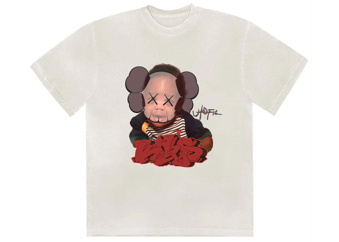 Travis Scott x KAWS Utopia I Tee White Men's - SS23 - US