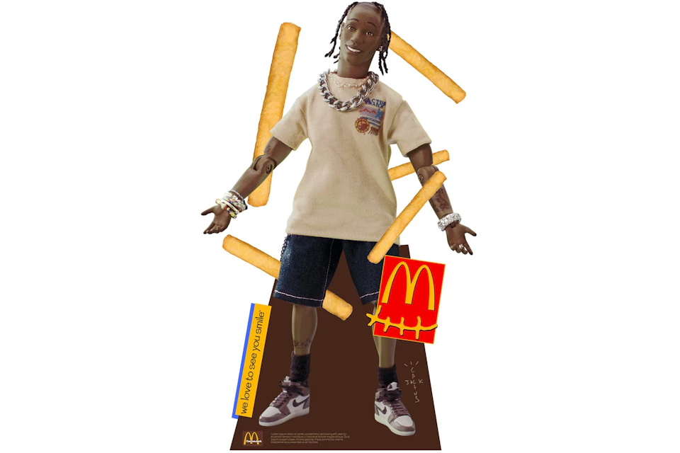 Travis Scott x McDonalds Action Figure Life-Size Cutout