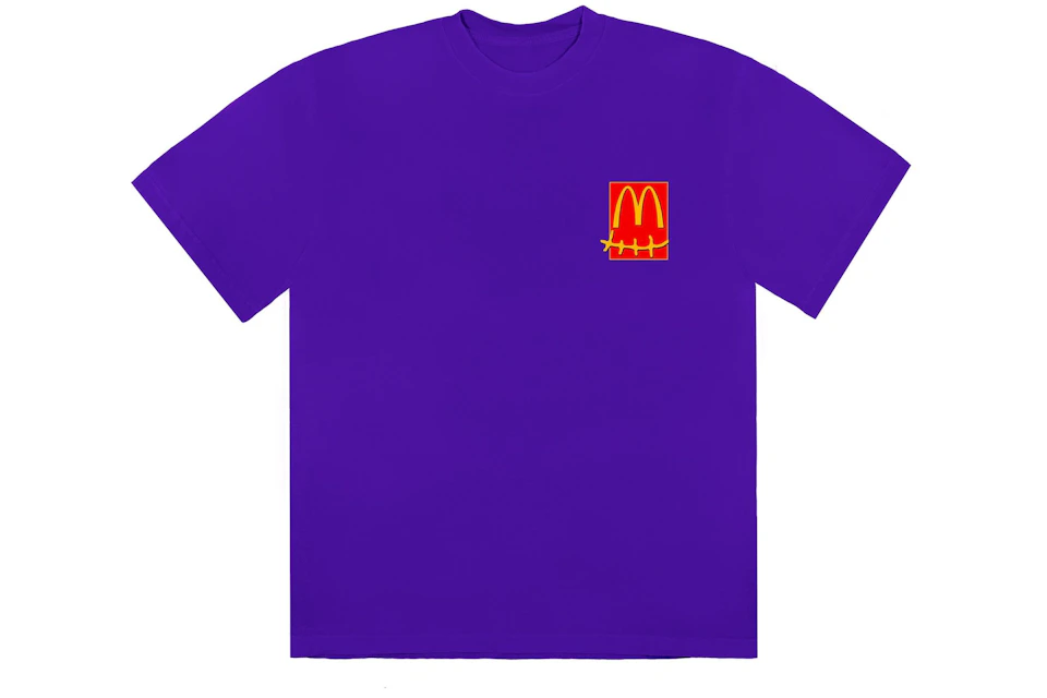 Travis Scott x McDonald's Action Figure Series II T-Shirt Purple