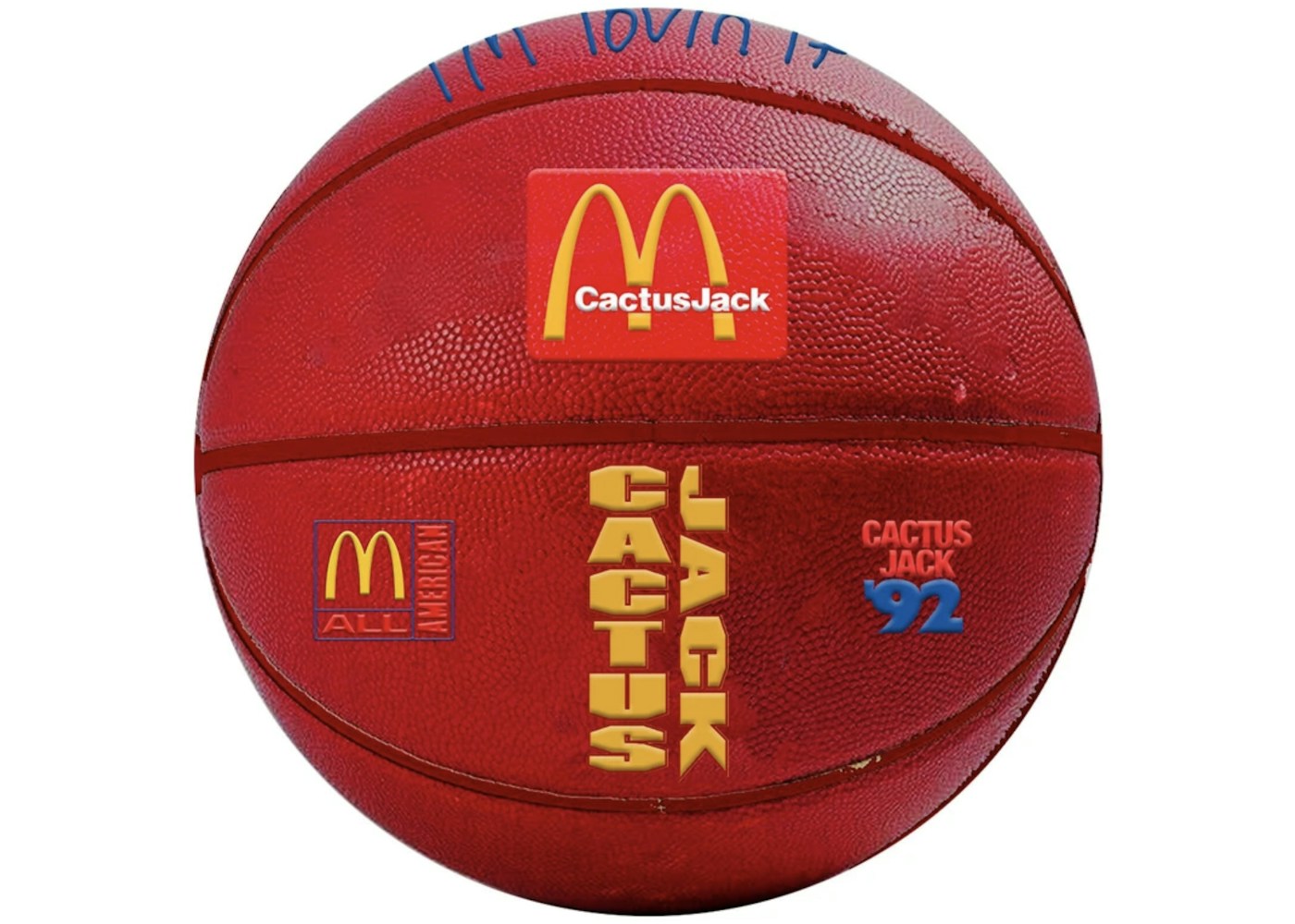 Travis Scott X Mcdonalds All American 92 Basketball Travis Scott X Mcdonalds All American 92 Basketball