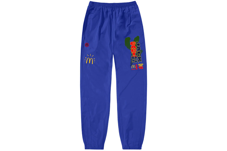 Travis Scott x McDonald's All American '92 II Nylon Pants Blue