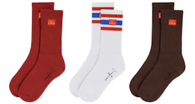 Travis Scott x McDonalds CJ Arches Sock Pack Multi