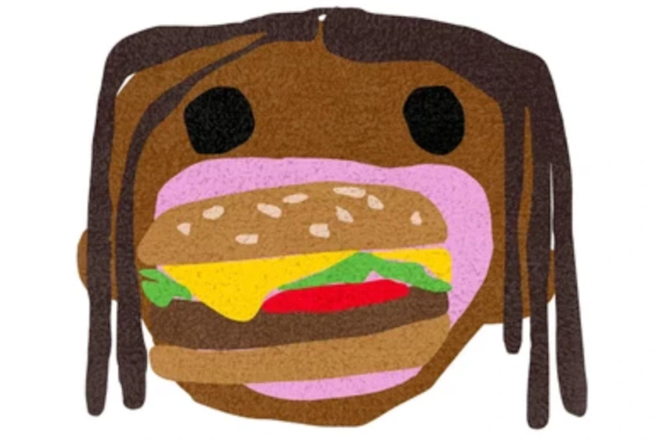 Travis Scott x McDonalds CJ Burger Mouth Rug