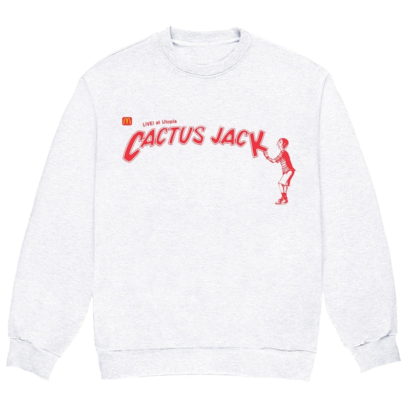 Tom Sachs Mcdonald's Crewneck Sweatshirt White Men's - SS23 - US