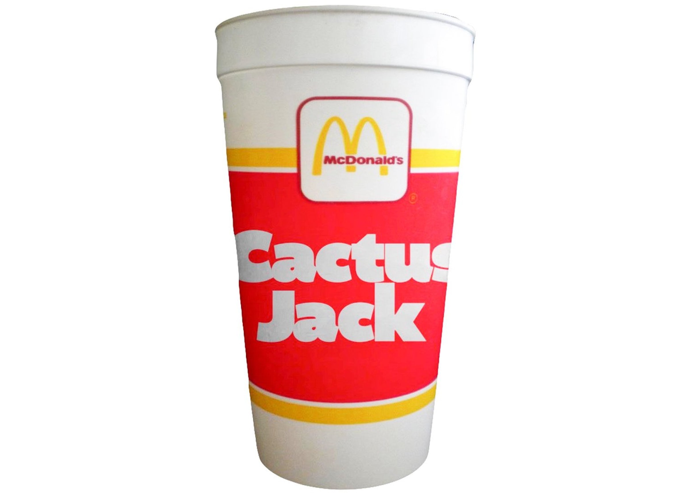 Travis Scott x McDonalds Cactus Jack Plastic Cup (10-Pack) - US