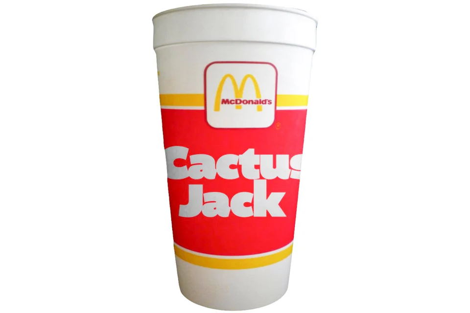 Travis Scott x McDonalds Cactus Jack Plastic Cup (10-Pack)