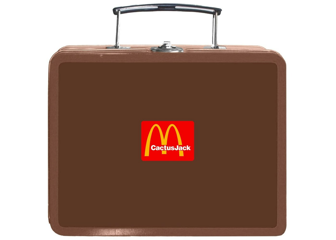 Travis Scott X Mcdonalds Cactus Pack Vintage Metal Lunchbox Travis Scott X Mcdonalds Cactus Pack Vintage Metal Lunchbox
