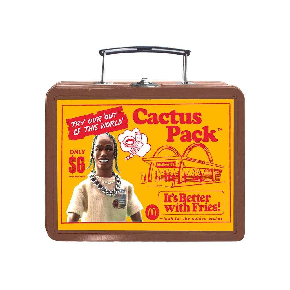 Travis Scott x McDonalds Cactus Pack Vintage Metal Lunchbox - JP