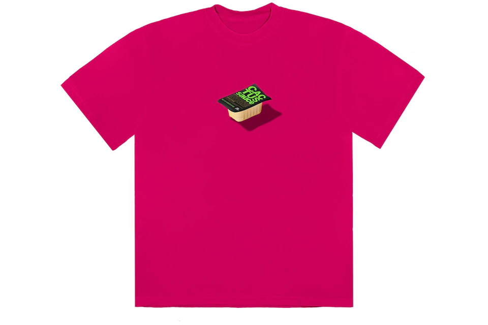 Travis Scott x McDonald's Cactus Sauce II T-Shirt Pink