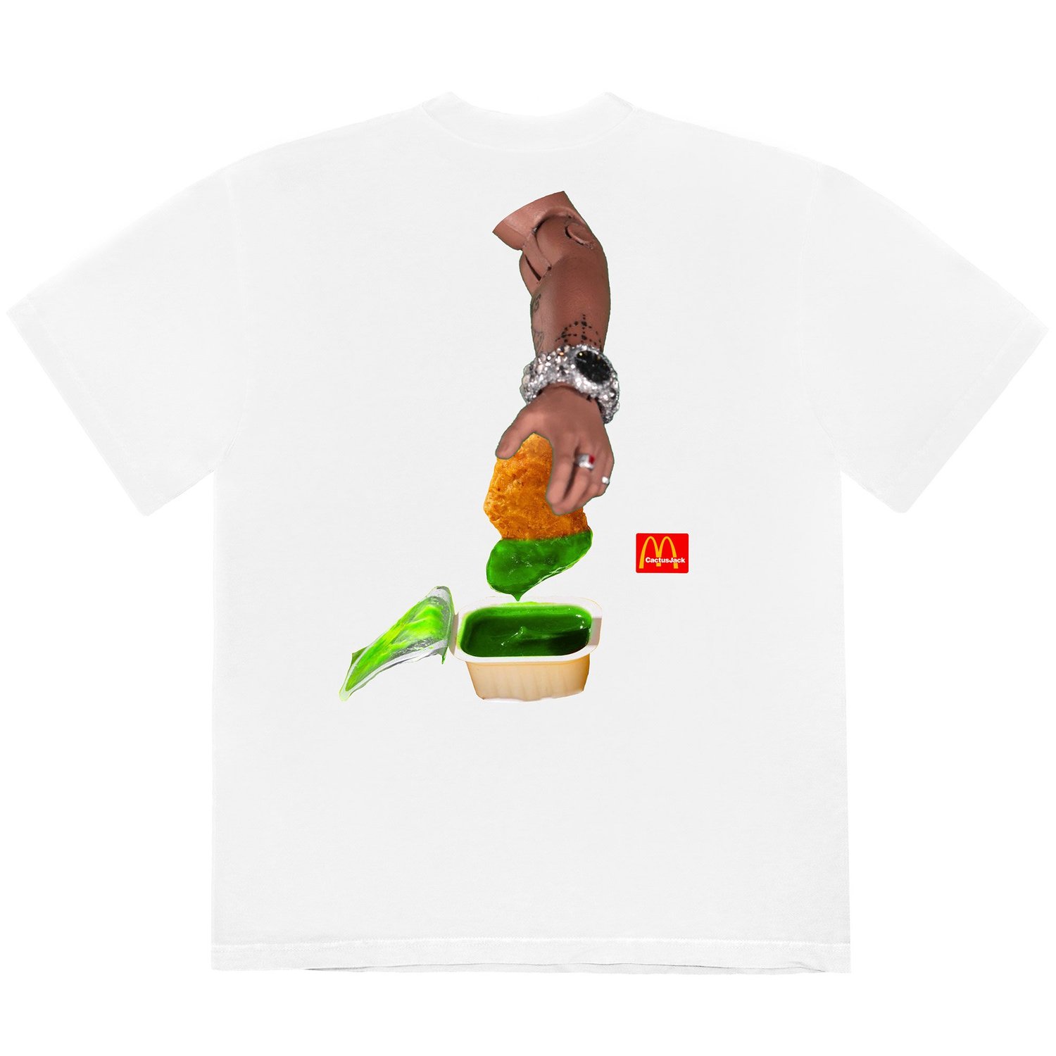 Travis Scott x McDonald's Jack Smile II T-Shirt Berry Men's