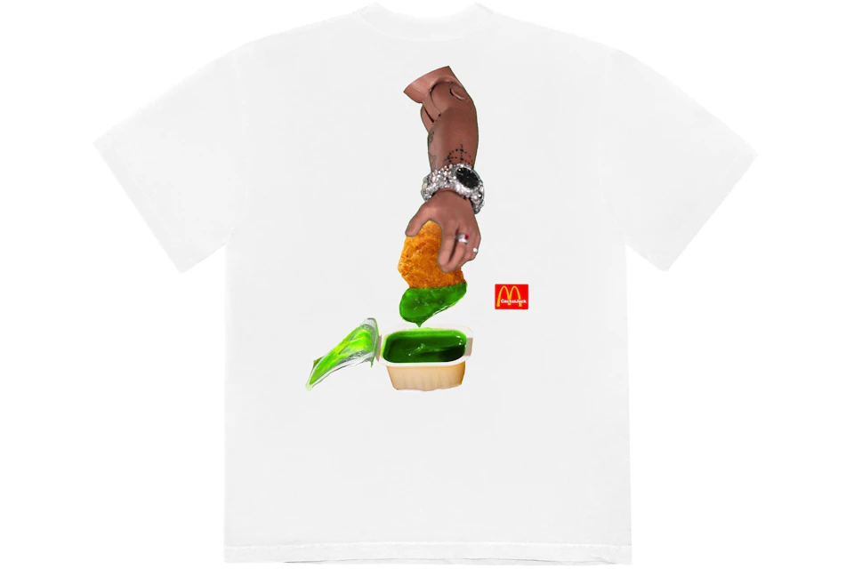 Travis Scott x McDonald's Cactus Sauce T-Shirt White