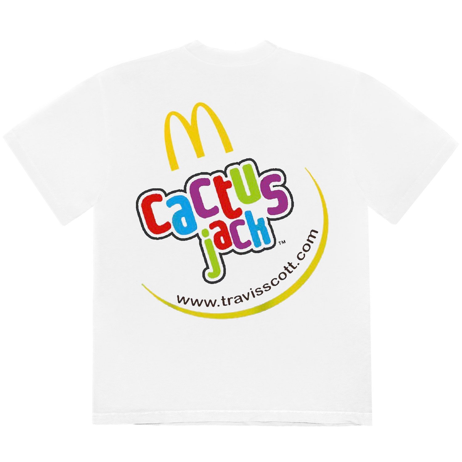 Travis Scott x McDonald's Cj Smile T-Shirt White メンズ - FW20 - JP