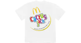 Travis Scott x McDonald's Cj Smile T-Shirt White