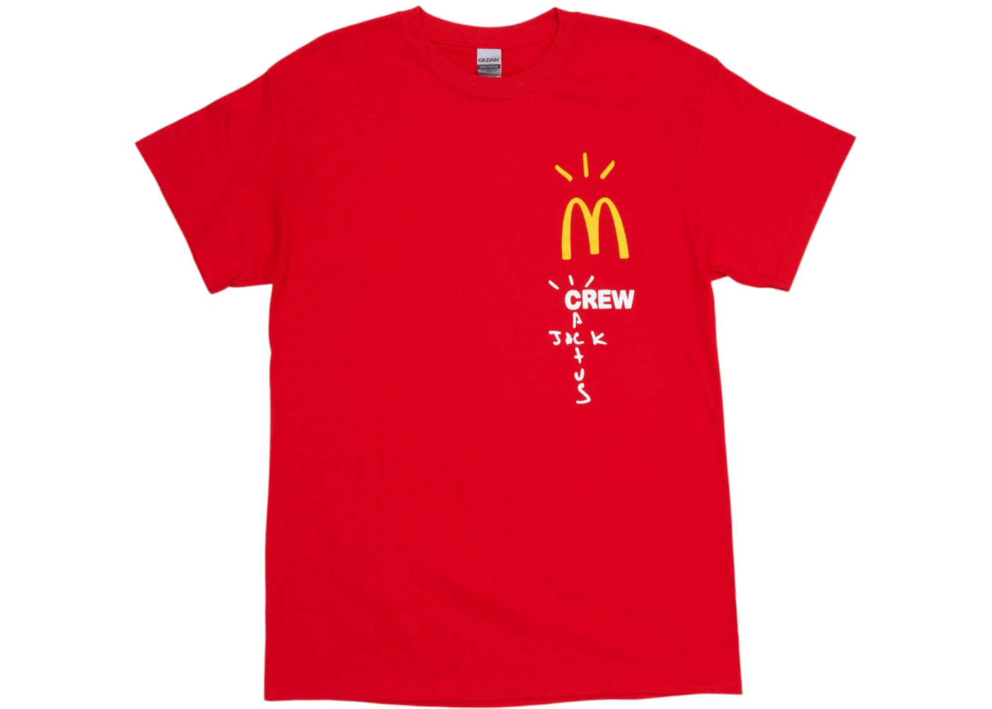 Travis Scott x McDonald's Crew T-Shirt Red Men's FW20 US
