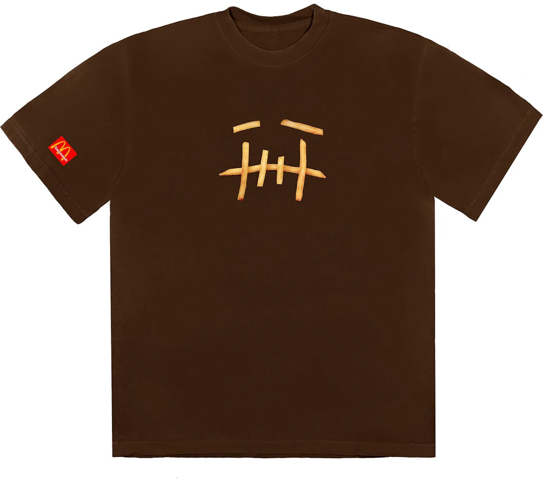 månedlige effektivt Sikker Travis Scott x McDonald's Fry II T-Shirt Brown - FW20 メンズ - JP