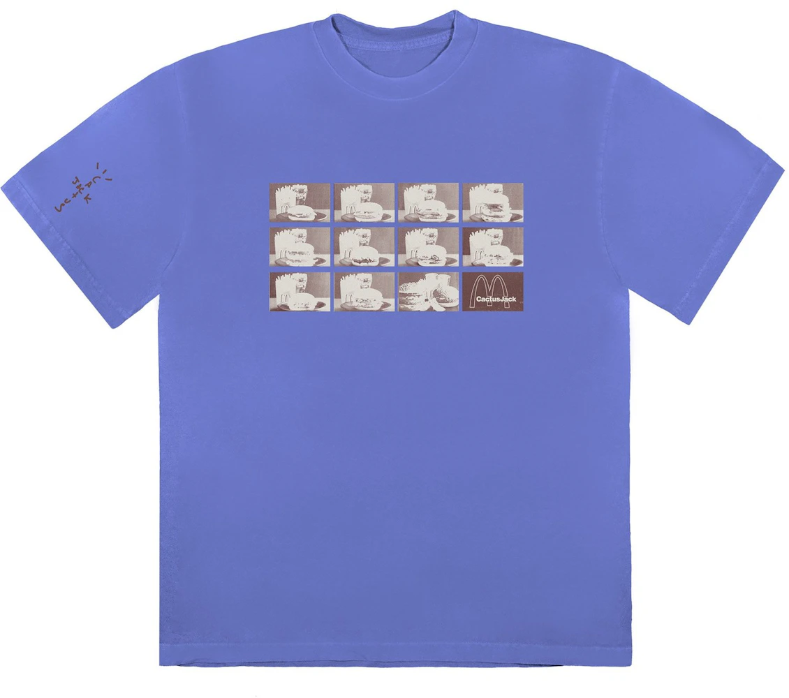 LOUIS VUITTON Dark Blue Logo Mono T-shirt - M