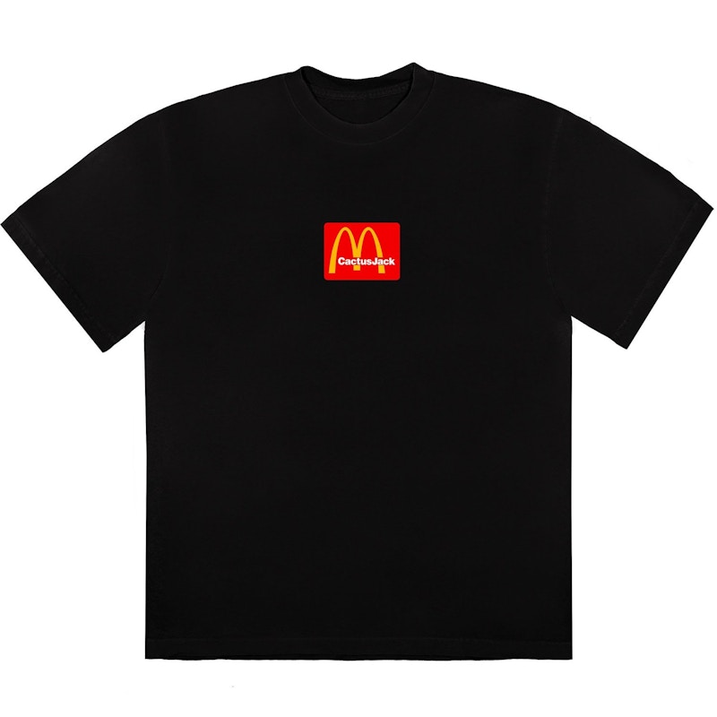 HOT大人気travis scott ×マクドナルド　Tシャツ Tシャツ/カットソー(半袖/袖なし)