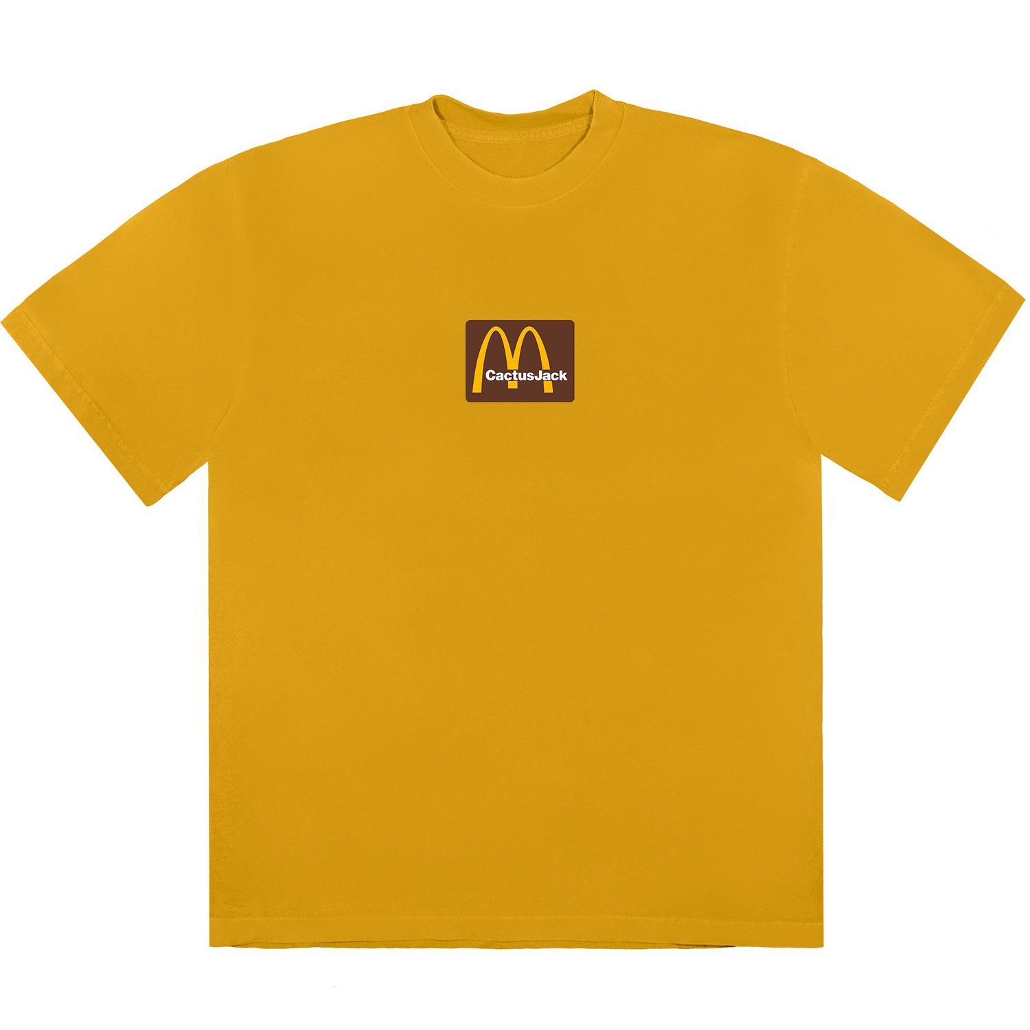 Travis Scott x Mcdonald's Sesame Inv II T-Shirt Gold