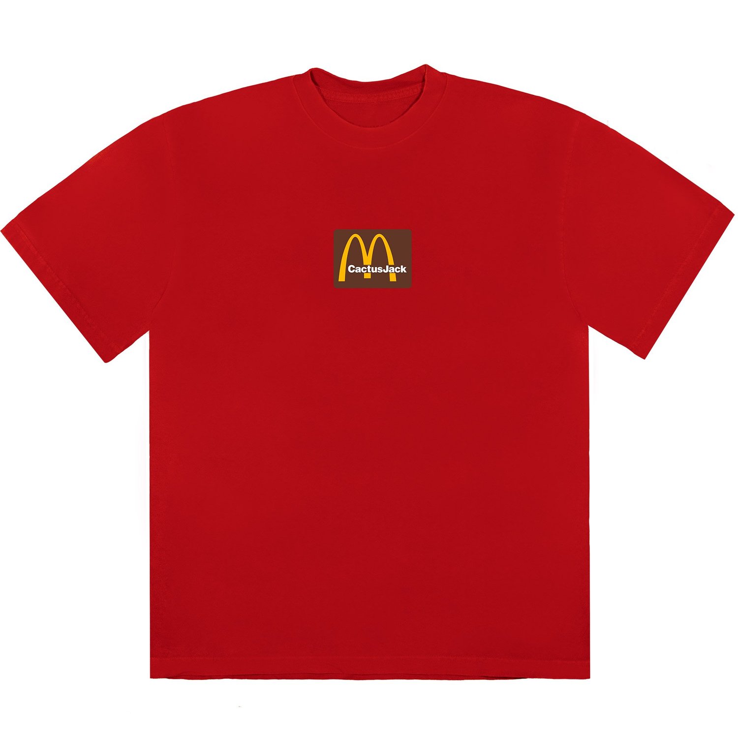 Travis Scott x McDonald's Sesame Inv III T-Shirt Red - FW20 Men's 