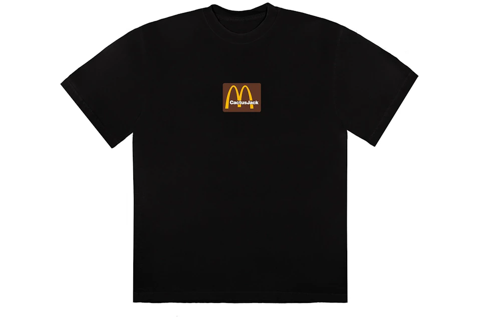 Travis Scott x McDonald's Sesame Inv T-Shirt Black/Brown