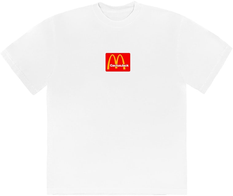 mc stan white t shirt printed