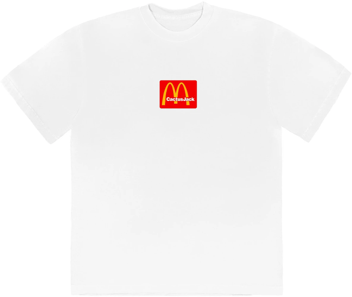 Buy Cactus Jack by Travis Scott x McDonald's Smile T-Shirt 'White' - CJMD  SS138 WHIT