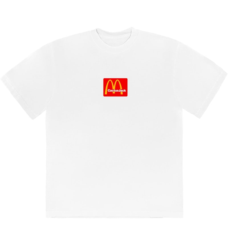 Travis Scott x McDonald's Sesame T-Shirt White Men's FW20 US