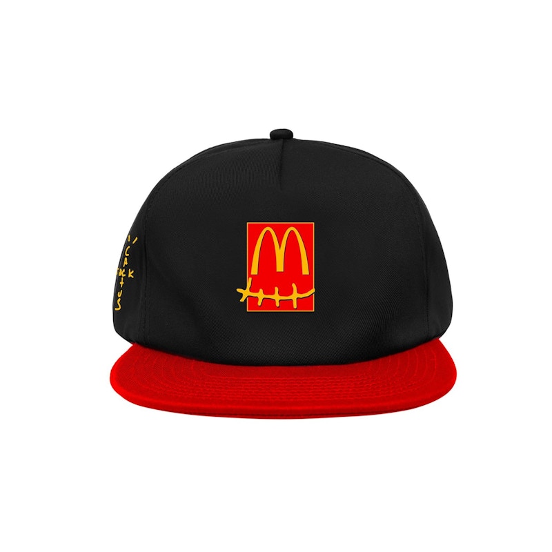 black mcdonalds hat