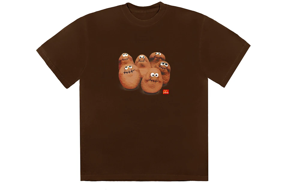 Travis Scott x McDonald's Squad III T-Shirt Brown