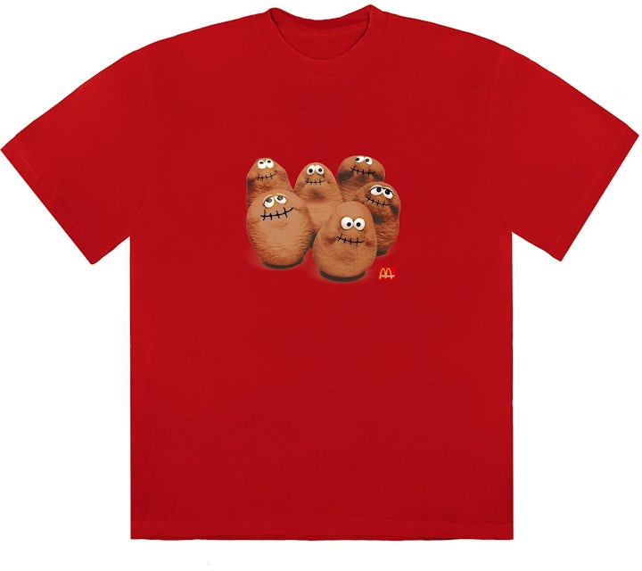 Travis Scott x Mcdonald's Squad T-Shirt Red