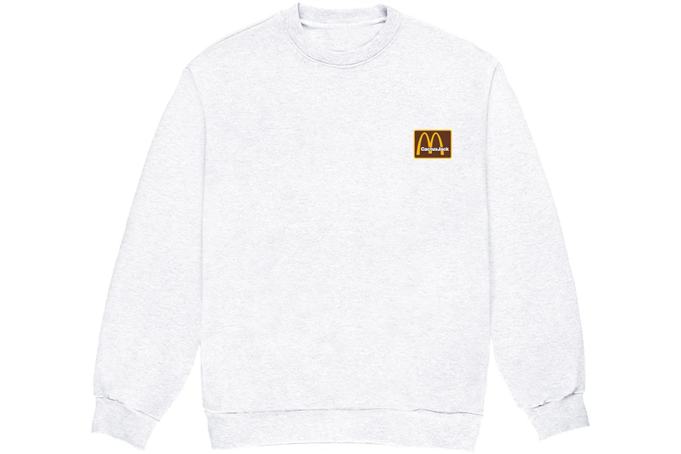 Travis Scott x McDonald's Staff Inv Crewneck White