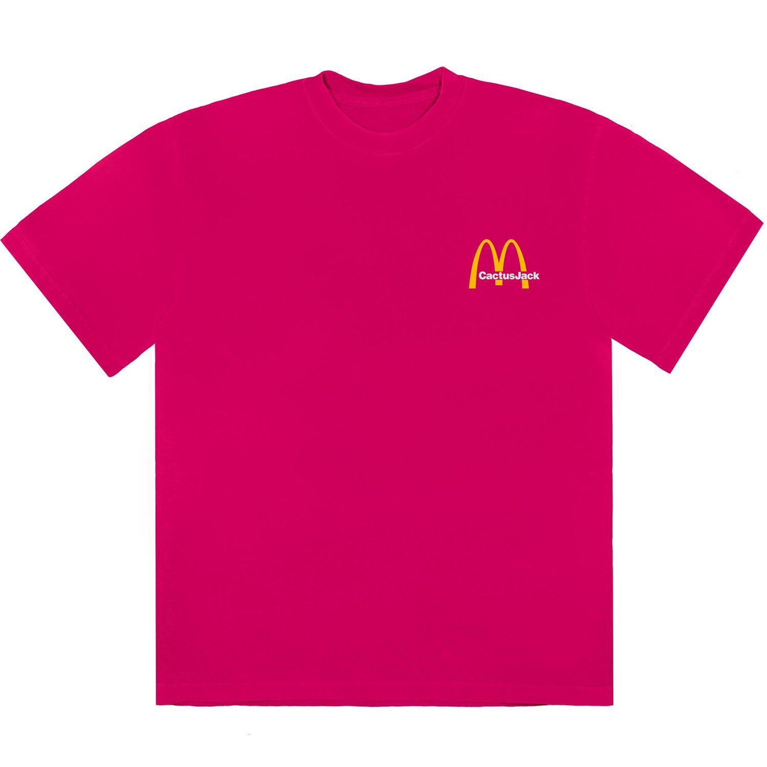 Travis Scott x McDonald's Vintage Action Figure II T-Shirt Pink Men's 
