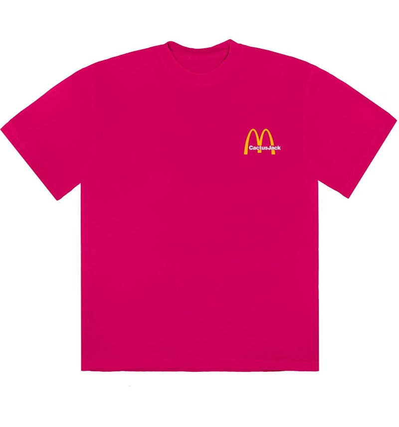 Travis Scott x McDonald's Vintage Action Figure II T-Shirt Pink