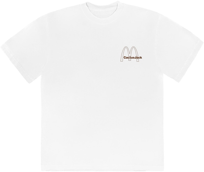 Travis Scott x McDonald's Vintage Action T-Shirt White - FW20