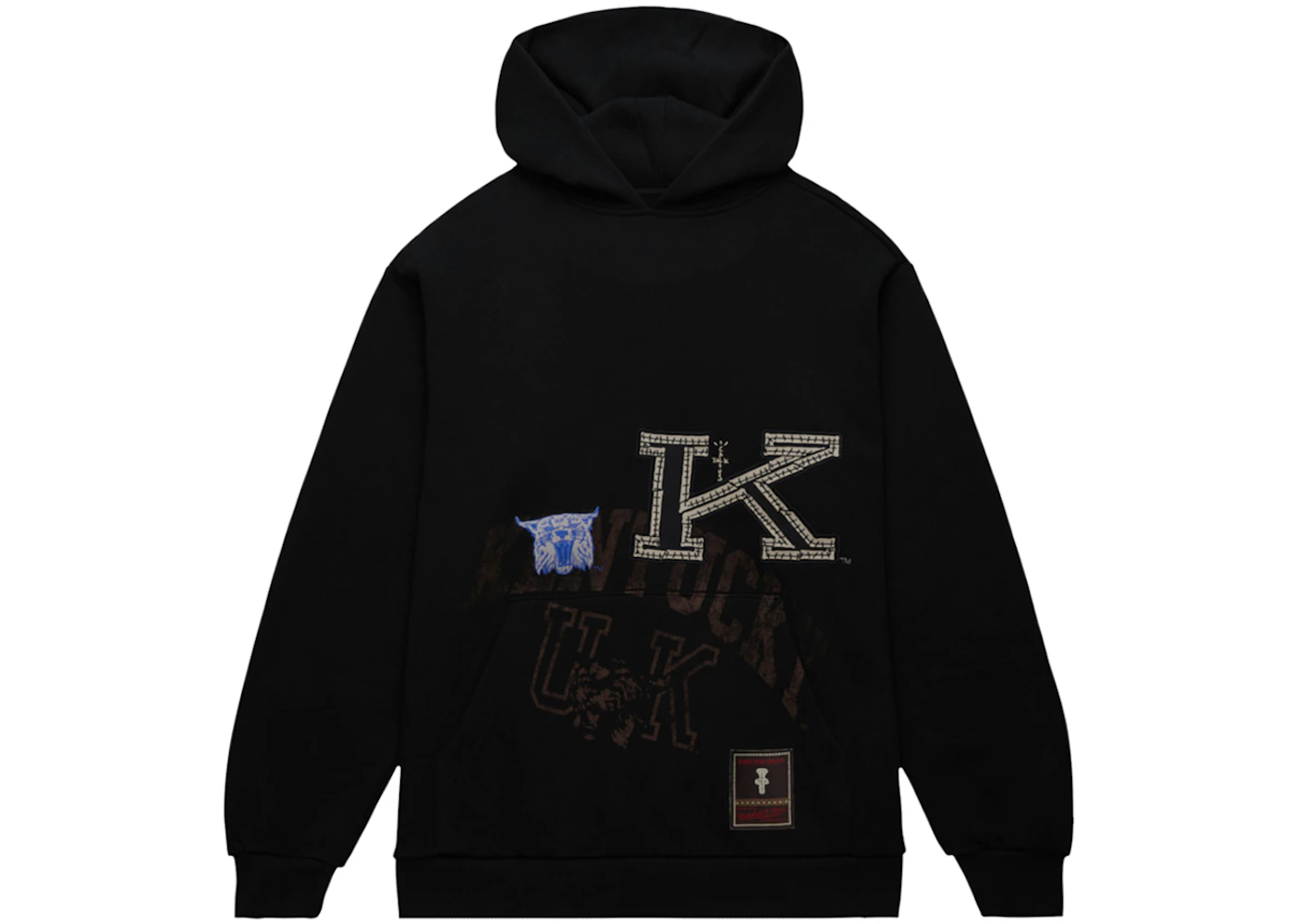 Travis Scott x Mitchell Ness Kentucky Wildcats Overlap Pullover