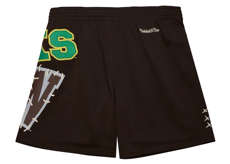 Travis Scott x Mitchell & Ness Oregon Ducks Basketball Shorts Brown