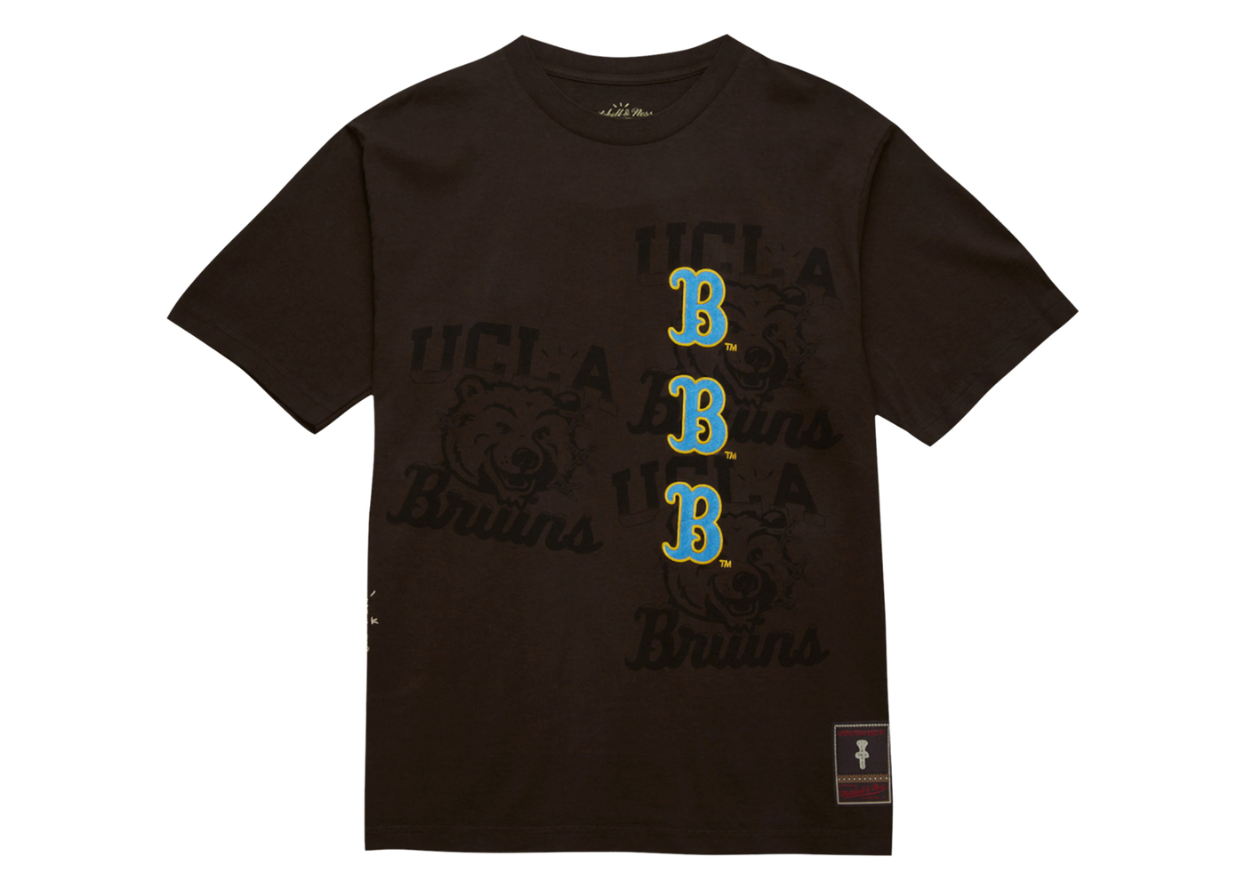 Travis Scott x Mitchell amp; Ness Cal Bears Seal T-Shirt Brown