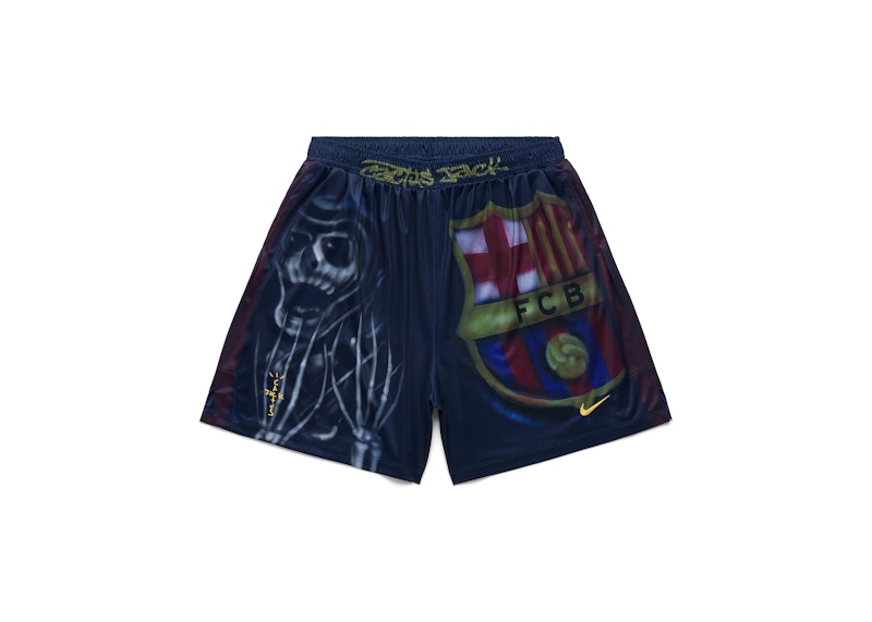 Travis Scott x NIKE x FC Barcelona ショーツ Travis Scott x Nike x FC Barcelona Skeleton Home Shorts Multicolor
