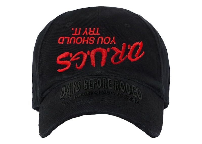 Pre-owned Travis Scott X Sp5der Cap In Black
