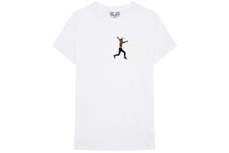 Travis Scott x Virgil Abloh By A Thread Tee (Cactus Jack Version) White