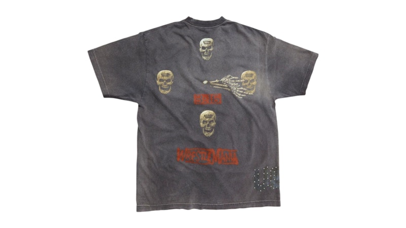 Travis Scott x WWE No Bystanders Stone Cold Steve Austin Tee Black